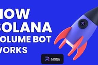 give solana front running bot, volume bot, arbitrage bot, copy trading bot