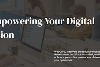 create redesign any type of modern and professional website at the lowest price