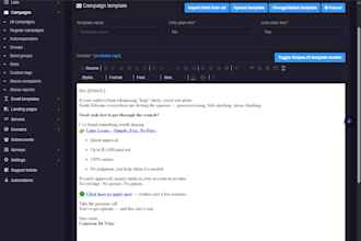 create, automate and troubleshoot email marketing campaigns