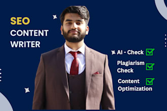 write blog posts and articles as your SEO content writer