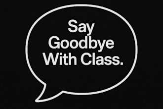 write breakup messages with class, coldness or calm confidence