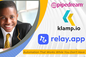 build custom integrations with pipedream relay klamp custom API