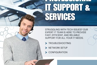 provide expert remote IT support and troubleshooting