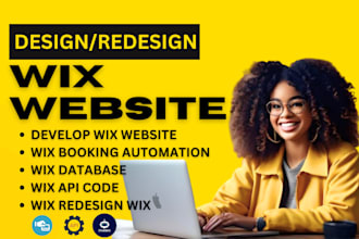 develop wix website wix booking automation wix database wix api wix redesign wix