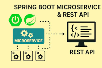 develop spring boot microservices and restful apis