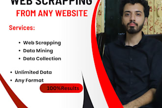 turn websites into usable data,  python based scraping solutions