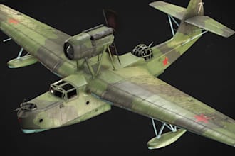 design 3d aircraft, drone and uav cad models for 3d printing and simulation