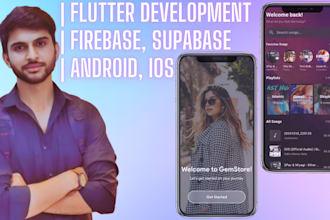 convert figma to flutter app with firebase backend