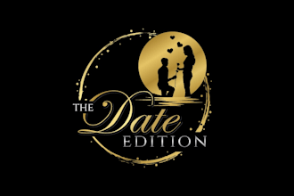 design wonderful excellent dating logo with unlimited revision
