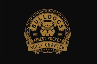 make modern minimalist  custom luxury dog, pet and mascot logo design