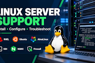 troubleshoot linux server issues on rhel, ubuntu linux