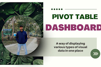create excel dashboard pivot table charts and formatting