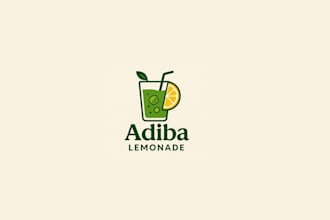do modern lemon logo design with copyrights