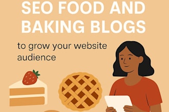 seo food and baking blogs to grow your website audience