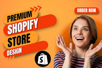 design a modern clothing and fashion shopify store or  wordpress website