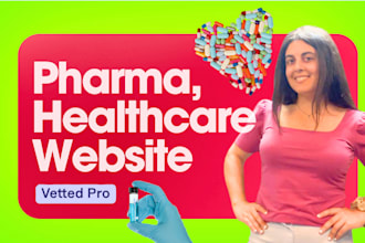create a 3d medical, healthcare, pharma or biotech website