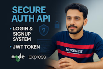 build jwt authentication API using node js and express