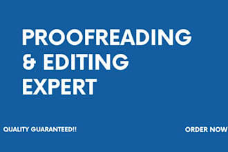 proofread and edit in mla and apa 7 citation  within 4 hours