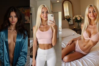 create a realistic ai influencer flux lora model sfw nsfw