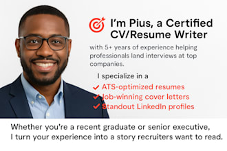 write a job winning CV, cover letter, and linkedin for sales