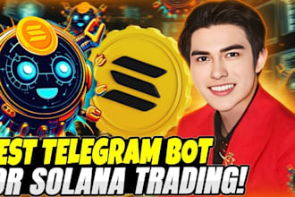 develop a solana bot trading bot, crypto trading bot, volume bot, meme coin