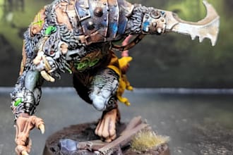 paint your miniature heroes, titans or spearheads and combat patrols
