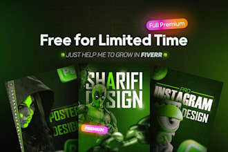 design unique poster for your event or brand