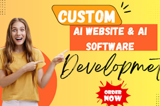 build ai chatgpt mobile app, ai website ai saas app ai software ai chatbot