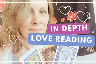 give you an in depth tarot love reading