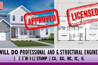 review stamp as licensed civil and structural engineer in florida and arizona