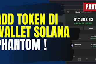 develop solana phantom wallet, web3 dapp, wallet adapter on your web