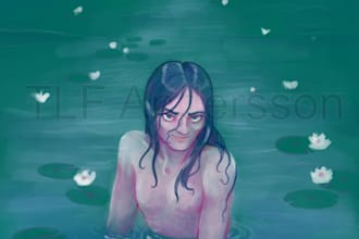 draw digital illustrations in a painterly style