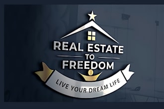 do awesome real estate, realtor, property management logo or any graphic design