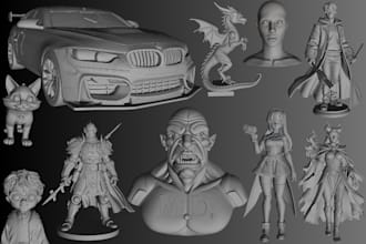 create a custom 3d model ready for 3d printing