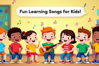 creat fun kids songs for your children to learn