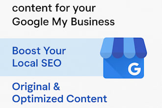 optimize gmb, write compelling content and proofread with precision
