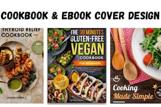 design cookbook cover recipe cookbook formatting   cookbook editing amazon kdp