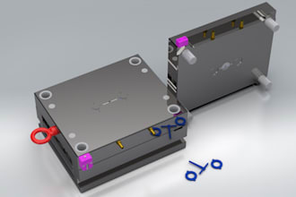 do 3d modelling of plastic silicone chocolate mold for your custom requirement