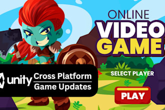 develop and update your unity mobile game