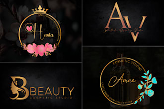 do natural skincare yoga spa cosmetics beauty logo design