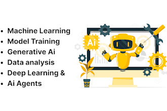 do machine learning model training, data analysis, and deep learning projects