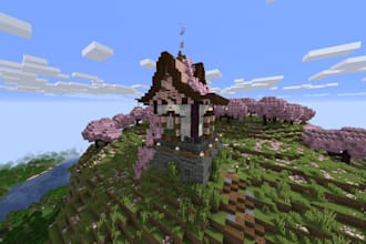 build custom medieval and fantasy structures in minecraft