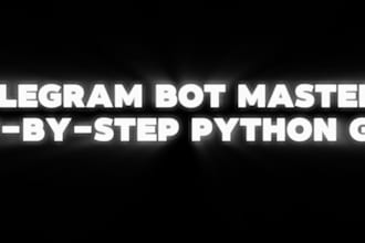 give you my ebook on how to create a telegram bot with python