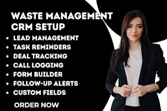 setup waste management crm amo sap copper keap nutshell odoo bitrix2 pipedrive