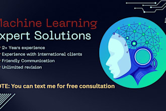 be your professional machine learning ml expert