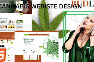 create a stunning cbd or cannabis website with wordpress or shopify