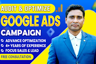 manage optimize and audit google ads ppc campaigns for maximum ROI