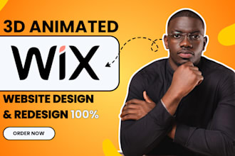 build interactive 3d wix, framer website with custom animations ai chat bot
