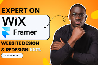 design framer website  framer animation develop framer website 3d wix website