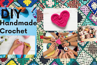 hand crochet unique custom item gift cloths and accessories for you